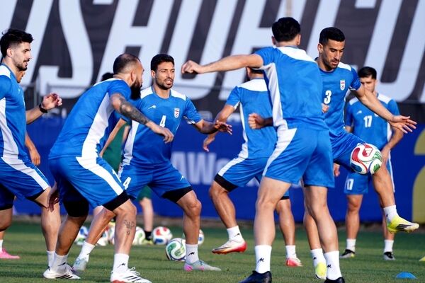 تمرینات و پرفشار ملی‌پوشان در روز دوم اردوی مکزیک