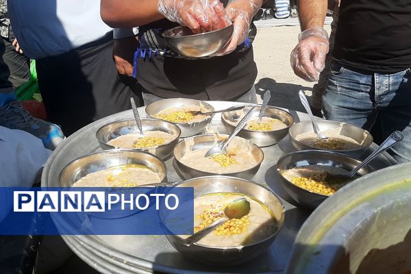 مراسم روز اربعین حسینی و تعزیه‌خوانی در شهر بار 