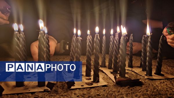 مراسم شام غریبان در شهرستان لنده