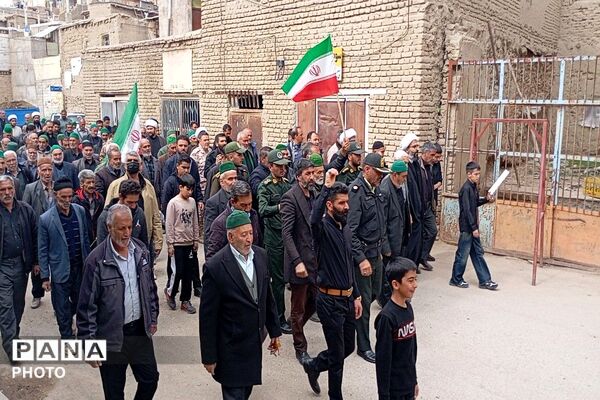 حضور گرم دانش آموزان و کودکان در اجتماع خودجوش شهر بار