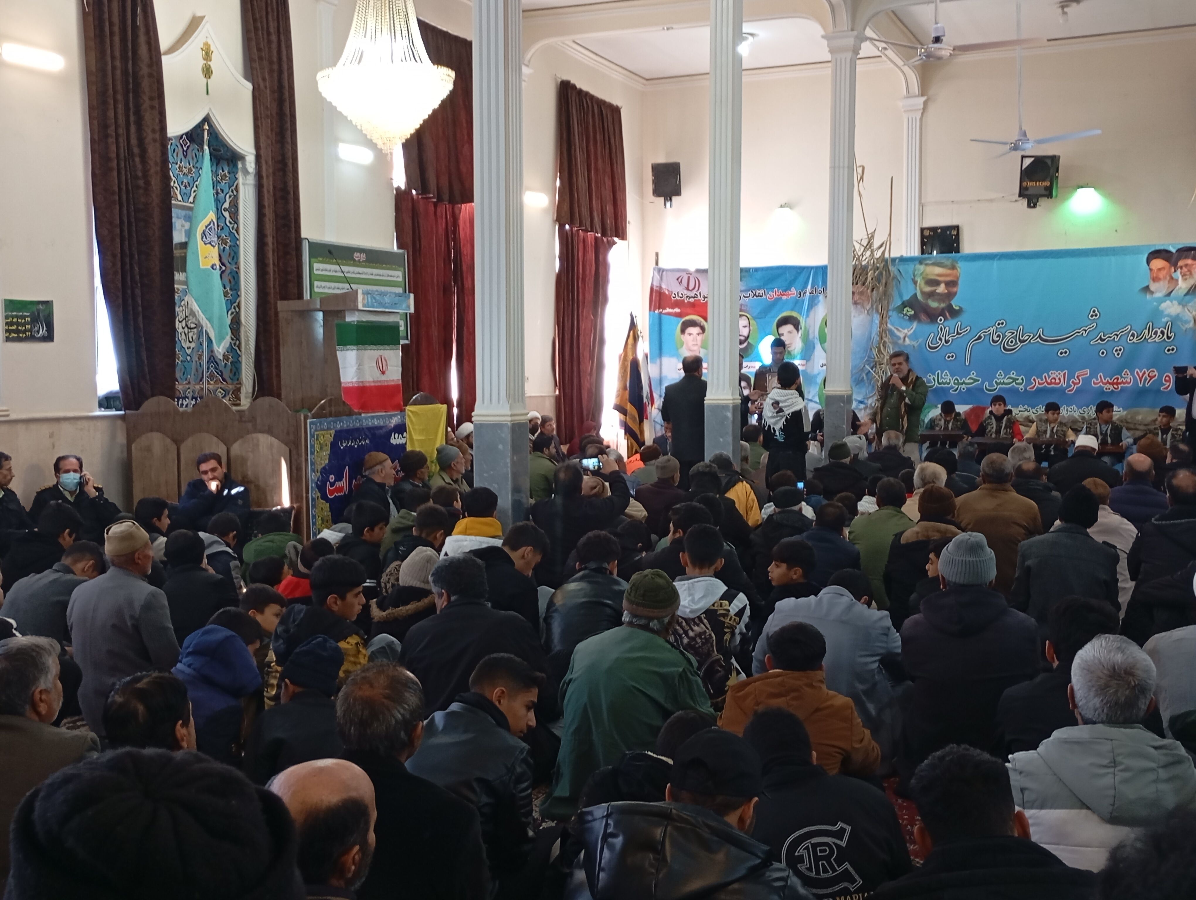 گرامیداشت پنجمین سالگرد شهادت سردار دلها در فاروج