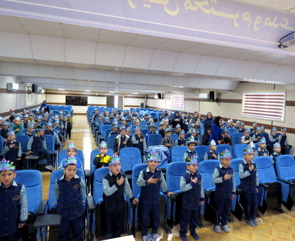 جشن آب در مدرسه پسرانه وحدت بجنورد