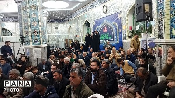 اجتماع بزرگ مردم نیشابور در پی محکومیت حمله رژیم صهیونسیتی و آمریکای جنایتکار به ایران 