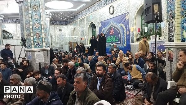 اجتماع بزرگ مردم نیشابور در پی محکومیت حمله رژیم صهیونسیتی و آمریکای جنایتکار به ایران 