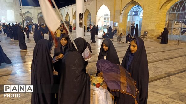 قاب پانا میهمان غرفه سه‌شنبه های مهدوی