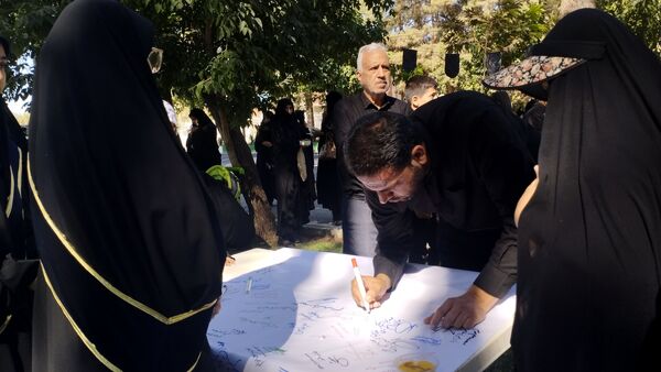 برپایی موکب‌های اربعین حسینی در خلیل آباد 