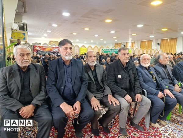 مراسم بزرگداشت سردار سرلشکر شهید احمد جعفری در قادرآباد