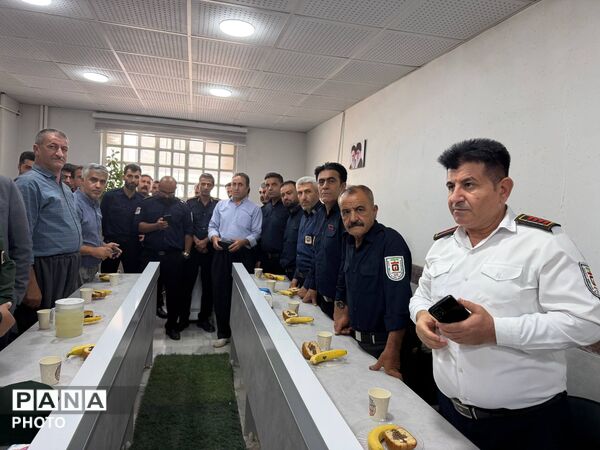آتش‌نشانان مریوان در قاب تقدیر