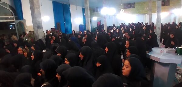 وداع با پیکر جانباز شهید حاج منوچهر بخشنده