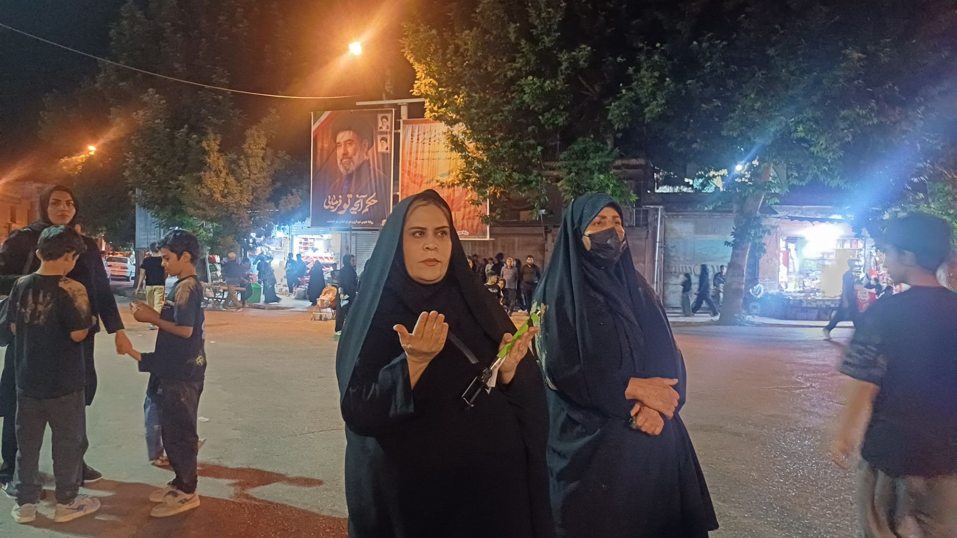 نجوای اندوه؛ مراسم شام غریبان در کوهدشت