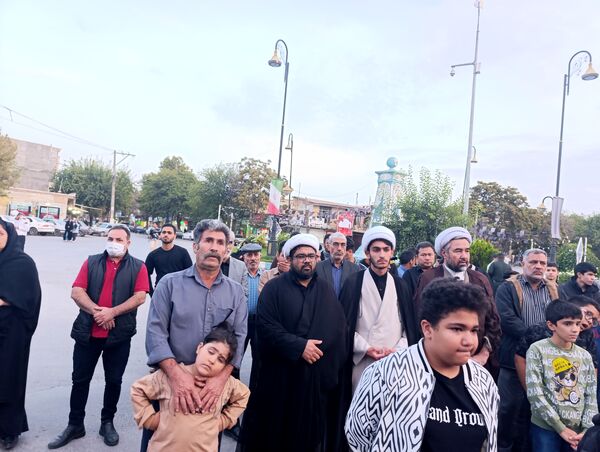 تجمع باشکوه مردم آشخانه در محکومیت اسرائیل و ترور شهید سیدحسن نصرالله 