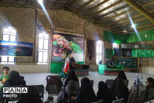 طنین لالایی عاشورایی در همایش شیرخوارگان حسینی شهر لپویی