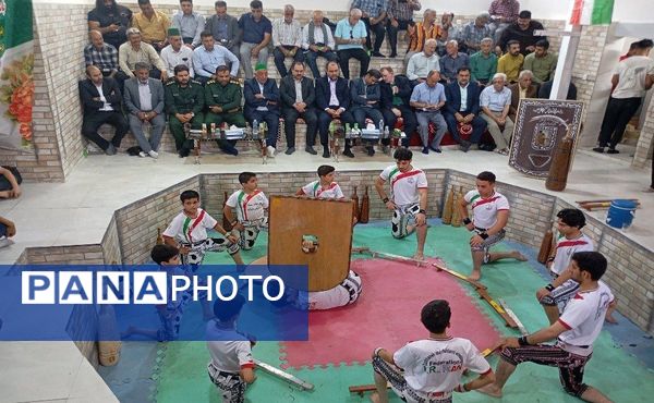 افتتاحیه گود ورزش زورخانه‌ای شهر بار 