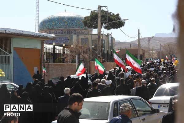 قیام مردم انقلابی شهر کهک قم به خونخواهی رهبر شهید 