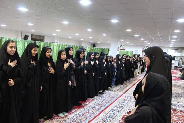 مجلس زینبی دختران قرآنی شهر درق 