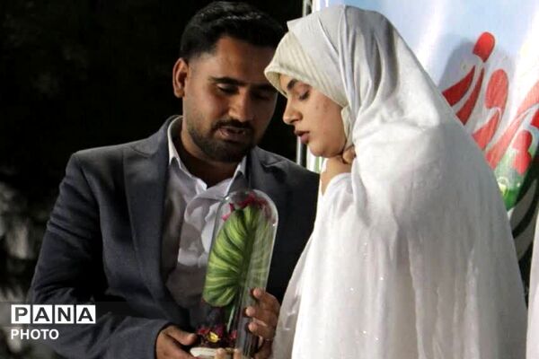 مراسم تجلیل از 2 زوج جوان در شبهای عهد و پیمان