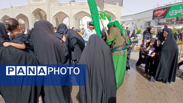 عزاداری زائران حضرت رضا (ع) 