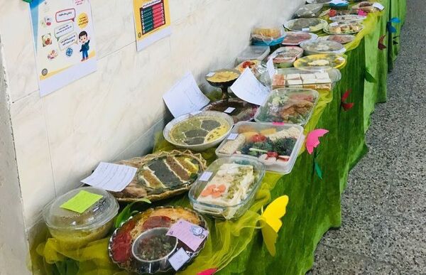 افتتاح اتاق بهداشت و روز جهانی غذا در دبستان شهیده کفاش ناحیه ۶ مشهد مقدس
