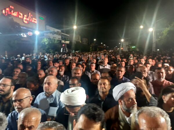 وداع پرشور با شهید ذاکریان در بابل