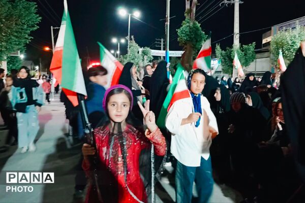 پرچم سبز عشق در لردگان