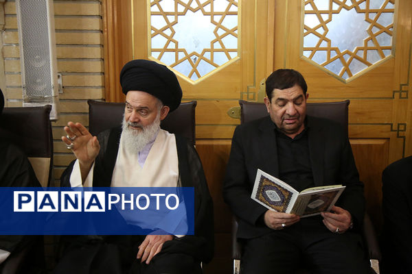 مراسم هفتم شهدای خدمت با حضور سرپرست ریاست جمهوری در قم