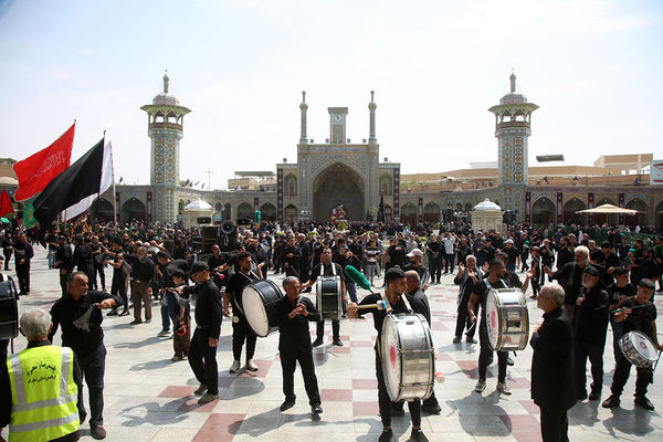 عزاداری اربعین سیدالشهدا(ع) در حرم حضرت معصومه(س)