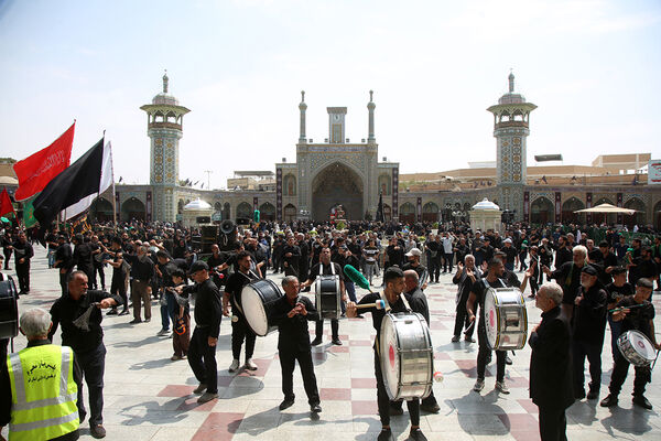 عزاداری اربعین سیدالشهدا(ع) در حرم حضرت معصومه(س)