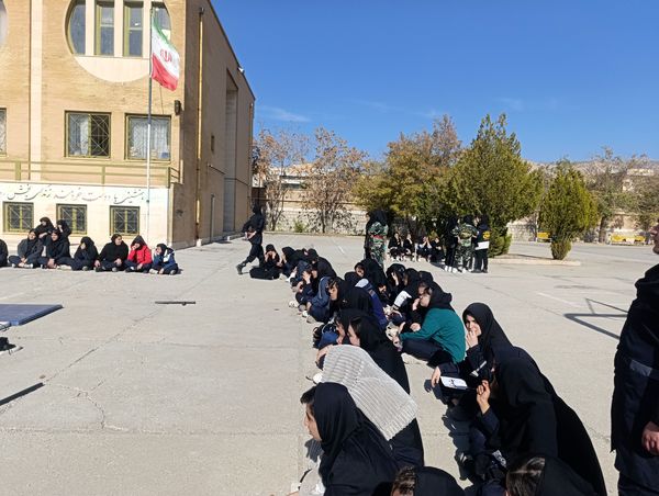 المپیاد ورزشی در هنرستان فاطمیه