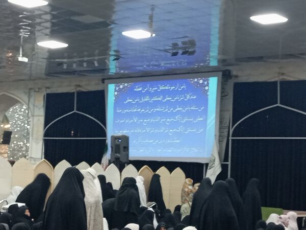 نماز جماعت همزمان با شب لیلة الرغائب در شهرستان کاشمر 
