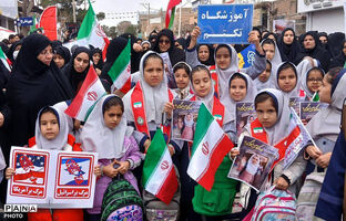 دشمن با شهادت دانش آموزان ایران، گوشه رینگ نابودی قرار گرفت