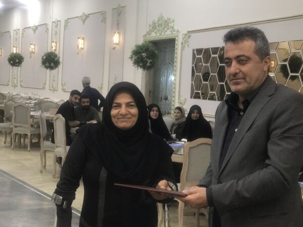 آیین تجلیل از خبرنگاران و اصحاب رسانه در محمودآباد