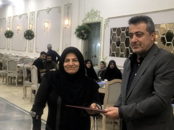 آیین تجلیل از خبرنگاران و اصحاب رسانه در محمودآباد
