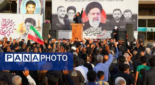 بم در سوگ رئیس‌جمهور مردمی، جهادی و انقلابی 