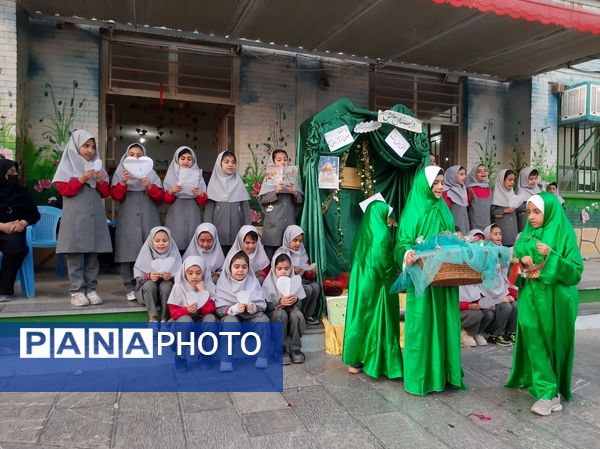 جشن روز ولادت حضرت زینب(س)  و روز پرستار در دبستان نیایش 1