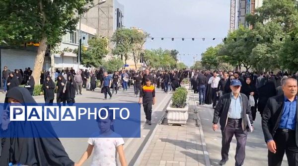  تشییع شهدای خدمت در مشهد مقدس