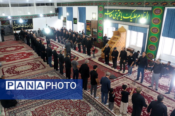 عزاداری مردم شهرستان کوثر در اولین روز ماه محرم