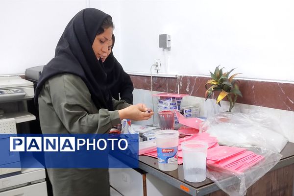 دبیرستان فرزانگان قائمشهر به استقبال مهر رفت