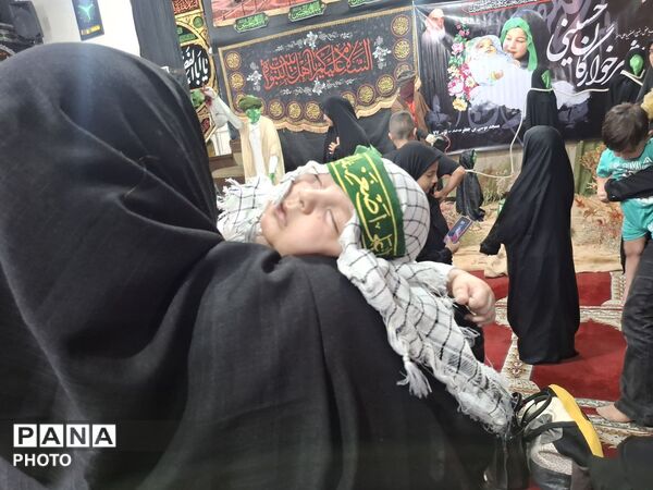 مراسم شیرخوارگان حسینی در مسجد موسی بن جعفر توس ۷۹ 