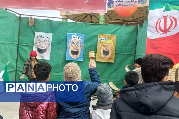 حضور گسترده مردم نیر در راهپیمایی ۲۲ بهمن