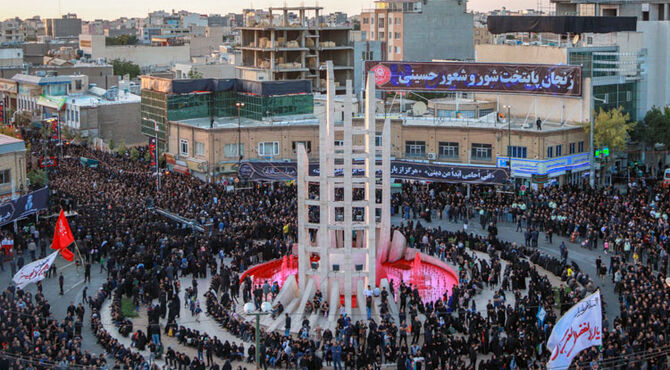 دسته زینبیه زنجان روایت دلدادگی به حضرت زینب(س)