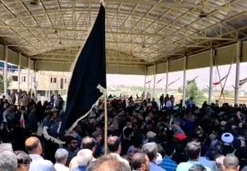 شهادت در راه وطن؛ تشییع باشکوه شهید عقیل محمدی در رضوانشهر


