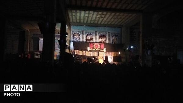 مراسم شب ۱۹ ماه رمضان در مسجد جامع نیشابور 