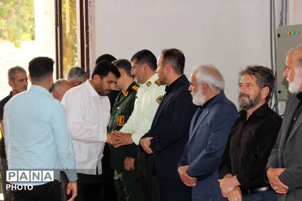 آیین گرامیداشت چهلم شهیدان ملکی در مصلای نظرآباد 