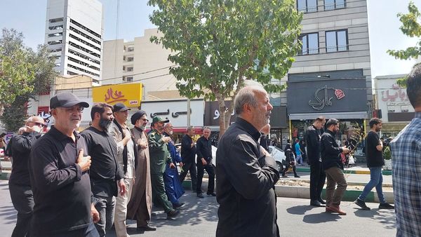 فردیس میزبان پیاده‌روی پرشور جاماندگان اربعین شد