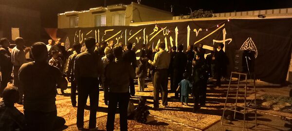 روضه خیابانی در شهرستان کاشمر