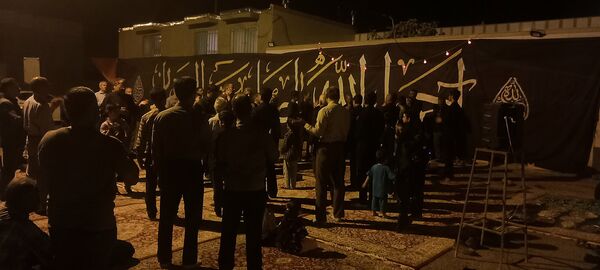 روضه خیابانی در شهرستان کاشمر