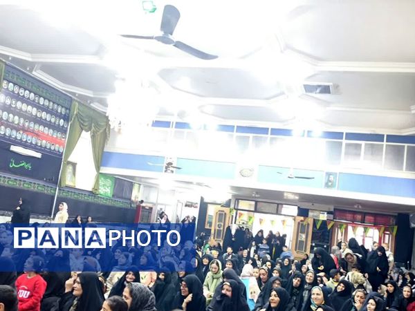 جشن میلاد حضرت زهرا(س) در تکیه علی اکبری فدافن