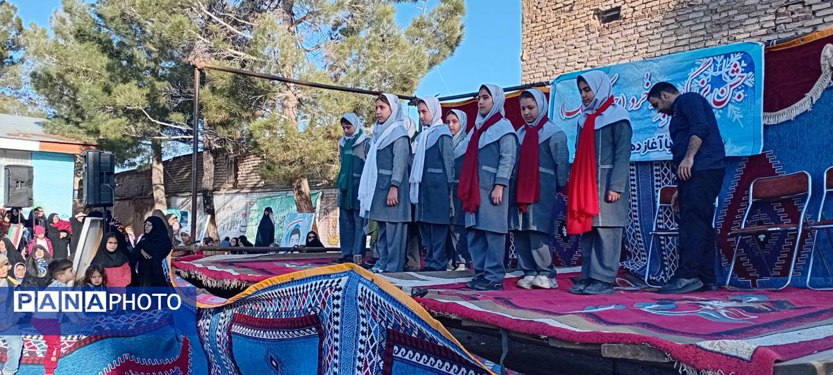 حضور پر رنگ کودکان در جشن باستانی چله خرد کاشمر