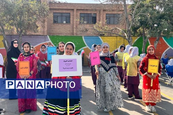 افتتاحیه المپیاد ورزشی درون مدرسه‌ایی در دبستان حضرت زینب (س) شهر قدس