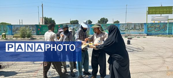 موکب دانش‌آموزی طریق‌الاقصی ناحیه سه کرمانشاه